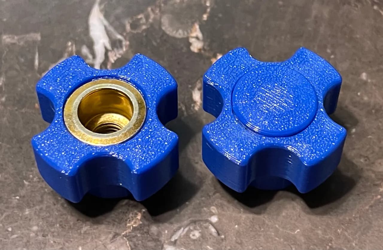 مقبض 6 ملم بصامولة برشام