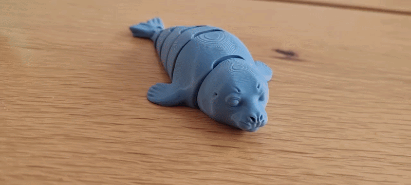 فقمة مرنة متحركة - لعبة تململ