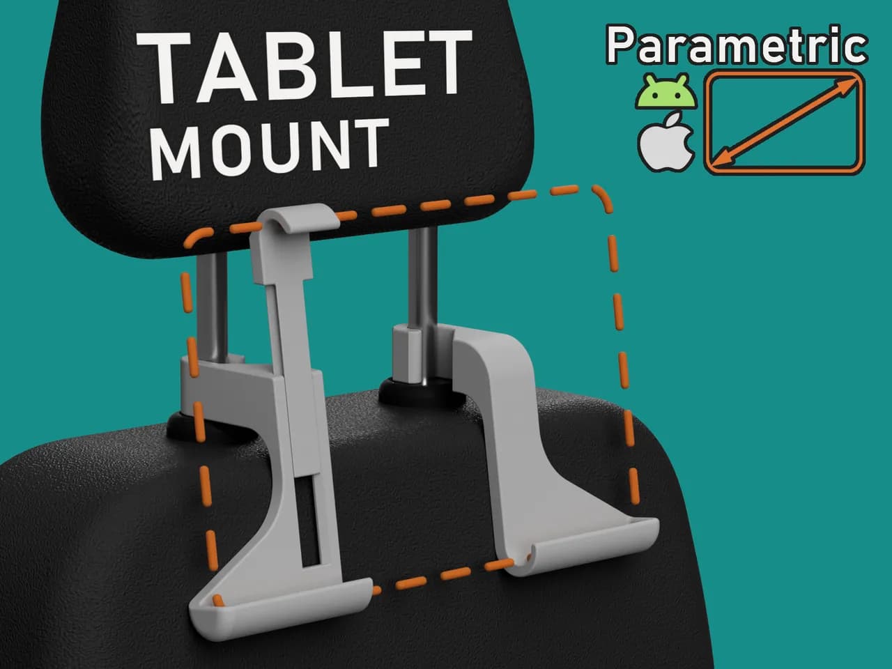 حامل تابلت للسيارة - جميع الأحجام