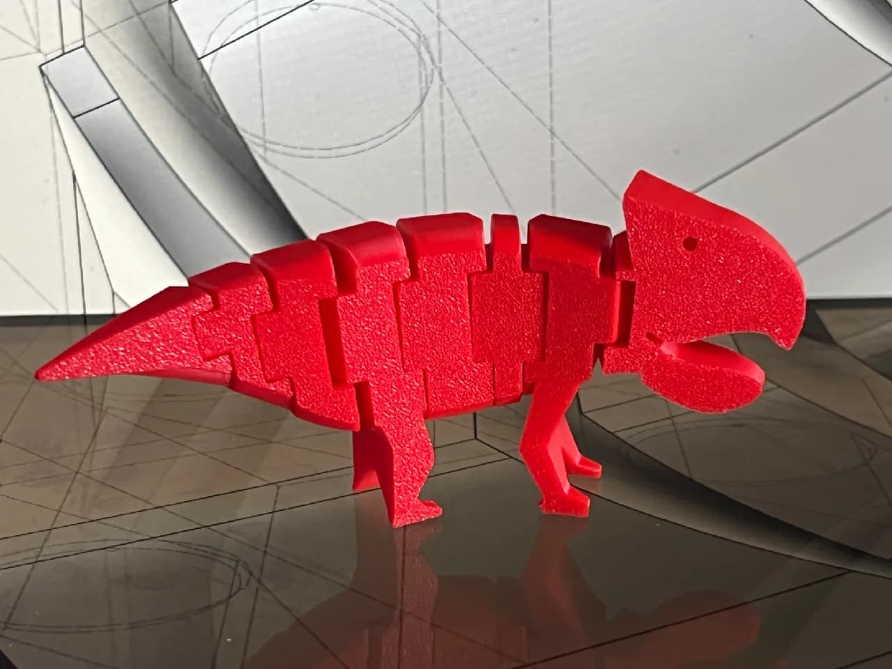 تشوبس - يودانوسيراتوبس مرن بفك متحرك