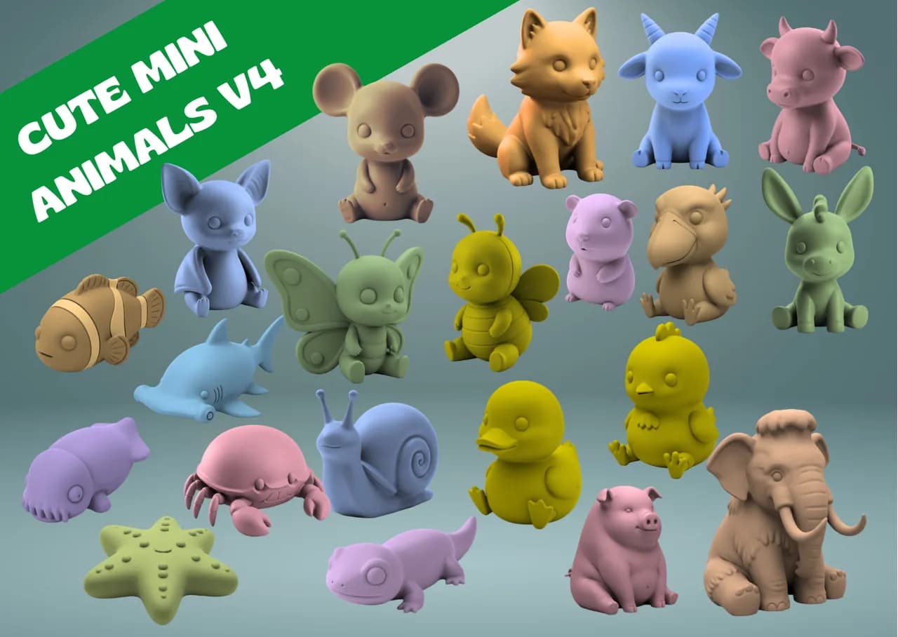 حيوانات صغيرة لطيفة - الإصدار الرابع