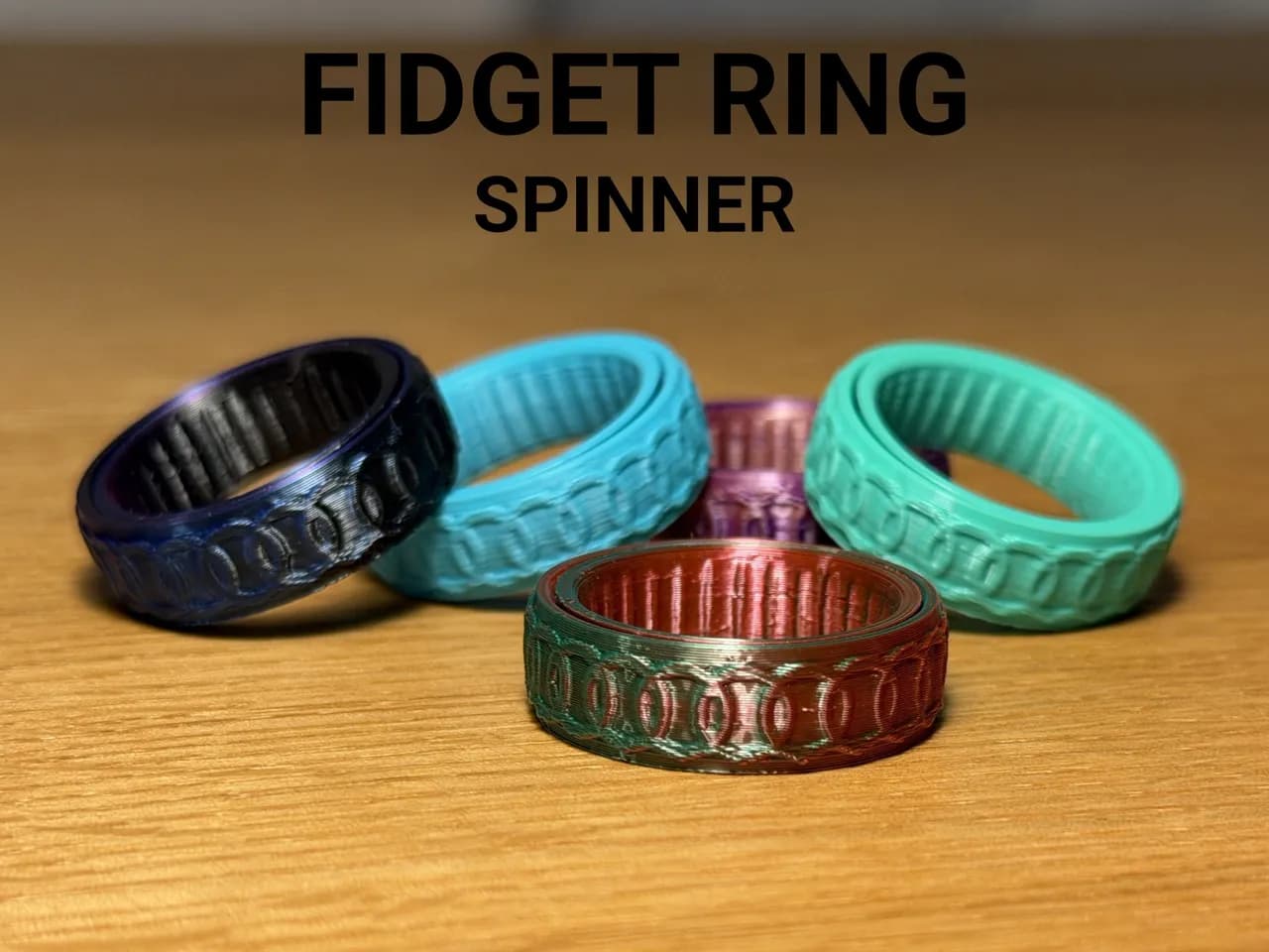 خاتم دوار - لعبة تململ بـ 11 مقاس