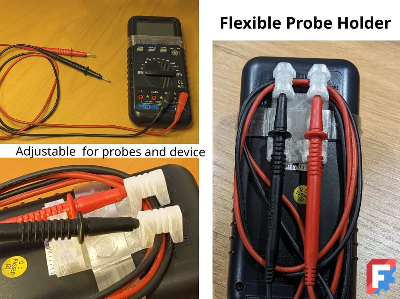 حامل مسابر المالتيميتر المرن