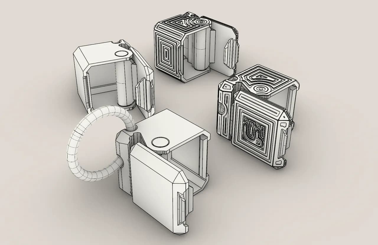 خزنة صغيرة للتخزين الشخصي