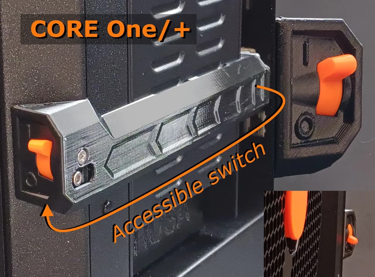 محول مفتاح الطاقة لـ CORE One