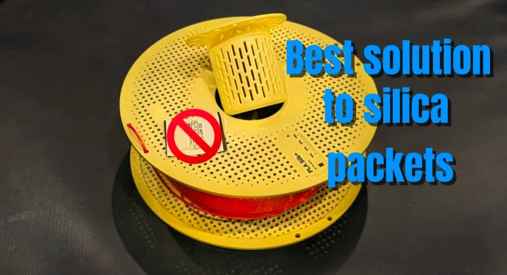 حاوية سيليكا جل عالمية لبكرات الخيوط