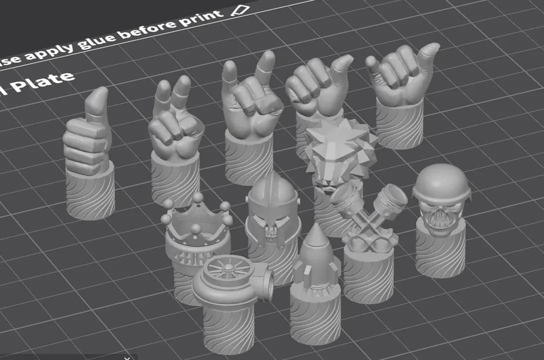 أغطية صمامات مخصصة للدراجات والسيارات